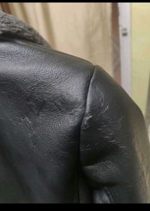 Mango Faux Leather Jacket