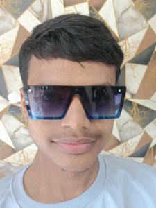 Oversized Black Sunglasses