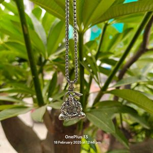 Hanuman Pendant With Box Chain
