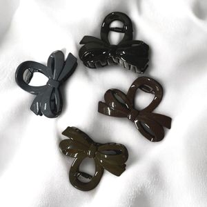 Bow Hair Claw Clips