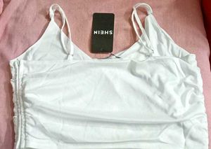 White Shein Top
