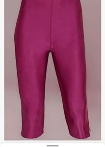 LYCOT Women&#39;s Regular Fit Spandex 3/4 Tights
