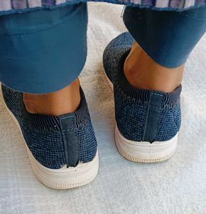 Comfortable Blue Casual Shoes