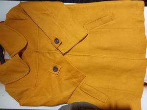 Chic Mustard Peacoat