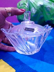 Glass Candy Jar with Lid