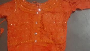 Beautiful Orange Gown