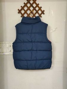 Primark Authentic Navy Blue Puffer Vest/Bomber