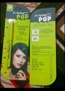 (Pack Of 3) Mac Pop Smudge Free Kajal
