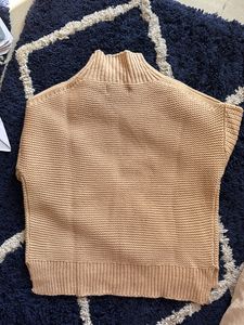 Tan Chunky Warm Sweater