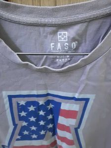 Faso Graphic Tee - American Flag