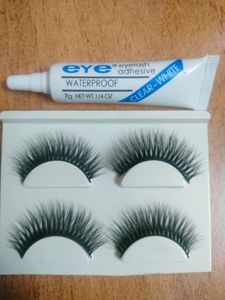 Eyelashes With Adhesive