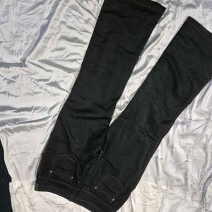 Dark Wash Flare Jeans|warm winter lower |straight