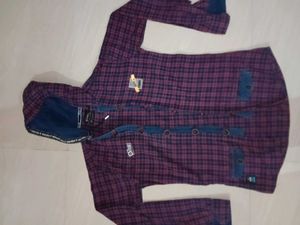 Checkered Hooded Jacket