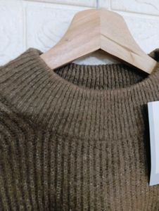 Brown Knit Sweater