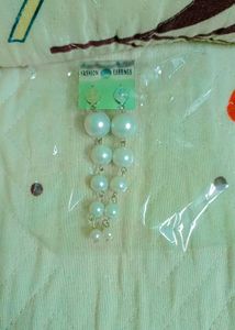 Vintage Pearl Dangle Earrings