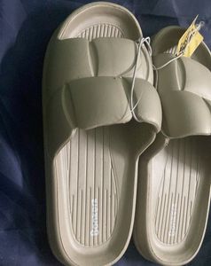Comfy Beige Slides