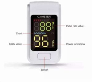 Pulse Oximeter - Monitor Blood Oxygen &amp; Heart Rate
