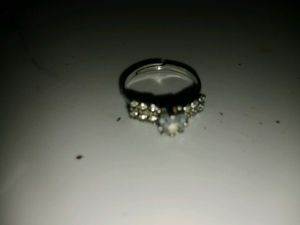 Gold-toned Necklace And Rings