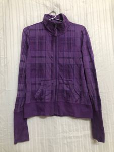 Garage Long Sleeve Purple Jacket