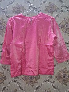 Pink lehenga kurti chunri🩷