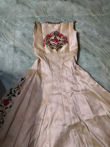 Floral Embroidered Sleeveless Dress