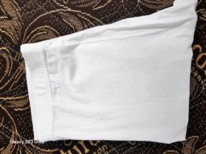 Ankle Length White Legging