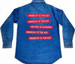 Reborn &amp; Audi Denim Graphic Shirt | Chest 42