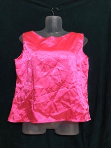 Rose Pink Sleeveless Top