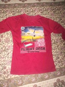 Red Long Sleeve T-shirt