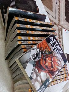 Attack on Titan Manga Set Vol 1-21