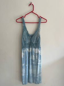 Unique v neck daily wear dress