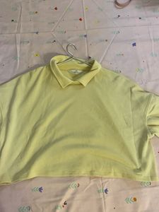 Cute Yellow Crop Top