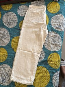 Cream Colour Jean