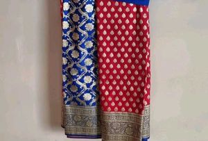 Selling A New Red Banarasi Saree