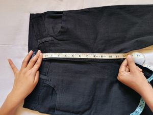 Black Ripped High Waist Jeans