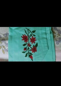 Cotton Anarkali With Plazzo Set For Women