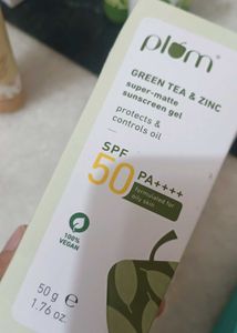 Plum Zinc Sunscreen (Sealed Pack)