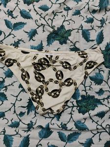 Chain Print Bikini Bottom