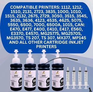 ANG Printer Black Ink Bottle