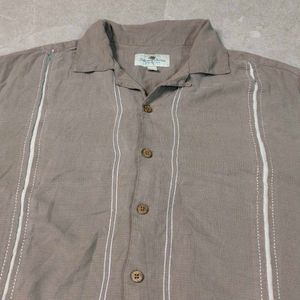 100% Silk Floral Oversized Shirt