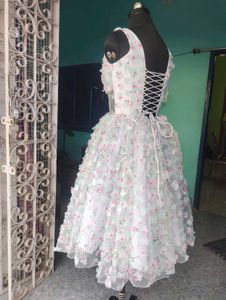 Floral Corset midi Dress(for Ankita)