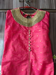 Pink Embellished Blouse