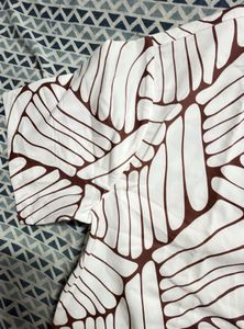 Patterned Short Sleeve Shirt