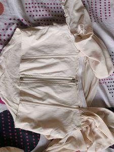 Beige Corset Top
