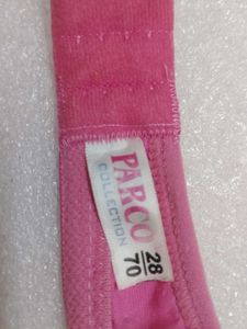 Pink Cotton Everyday Bra