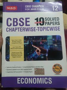 CBSE Economics Class 12 Solved Papers