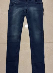 Dark Blue Denim Jeans