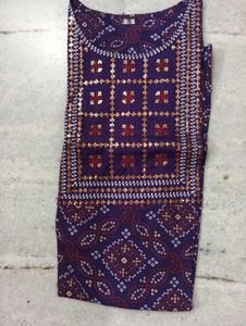 Bandhej Kurti In Sale For Summer