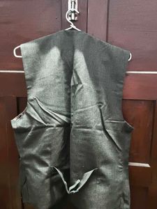 Vintage Gray Suit Vest