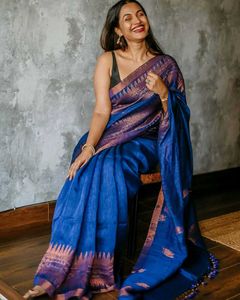 New Women Banarasi Soft Silk Saree